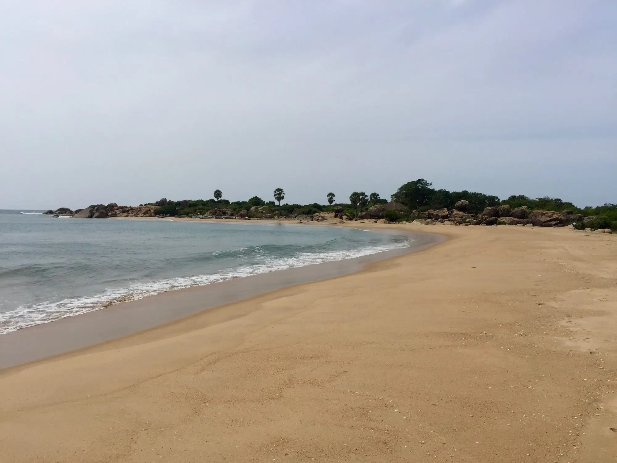 Whiskey Point beach near Arugam Bay